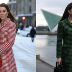 Kate Middleton imprimé pied-de-poule