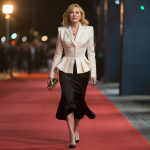 Kim Cattrall tailleur Dior