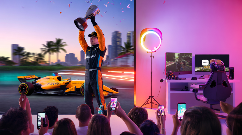 Lando Norris popularité Gen Z