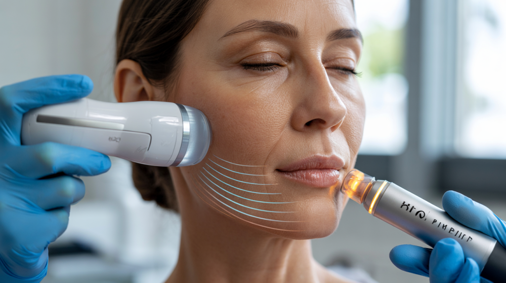 Lifting non chirurgical HIFU radiofréquence