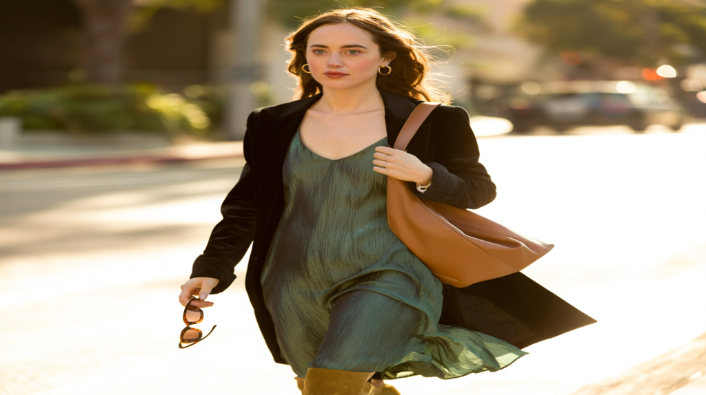 Look boho-chic Dakota Johnson