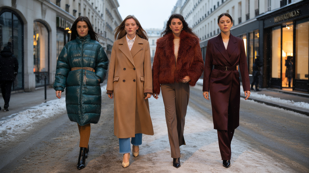 Manteaux femme tendance hiver