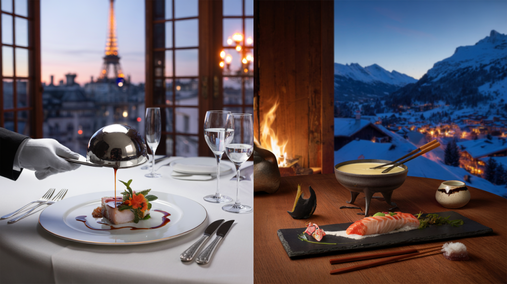 Meilleurs restaurants Paris Gstaad Guy