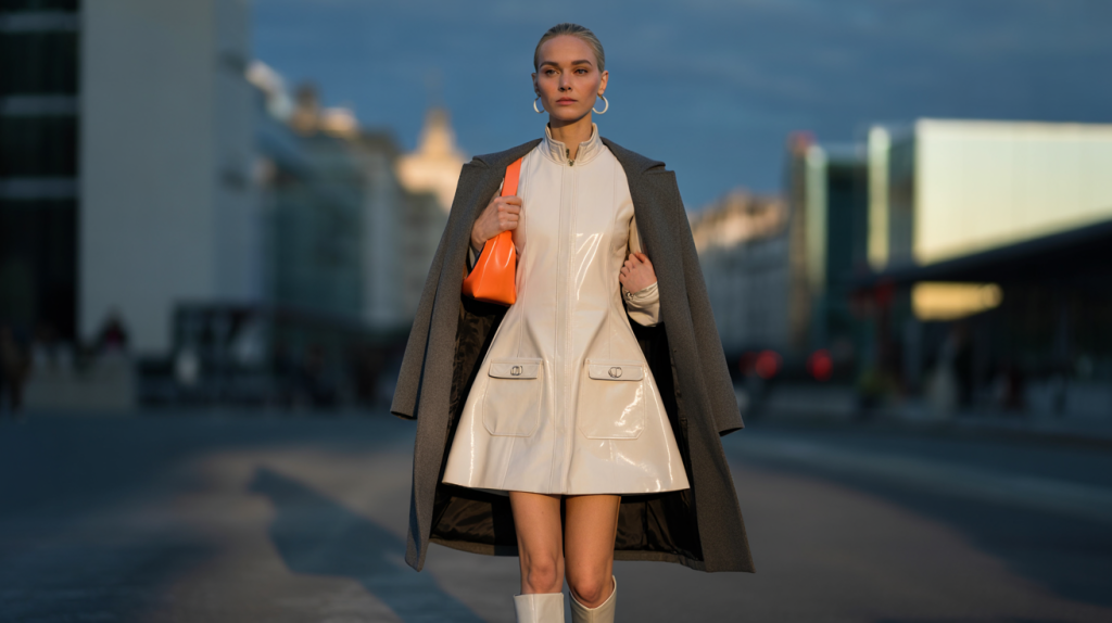 Mini-robe Courrèges sixties