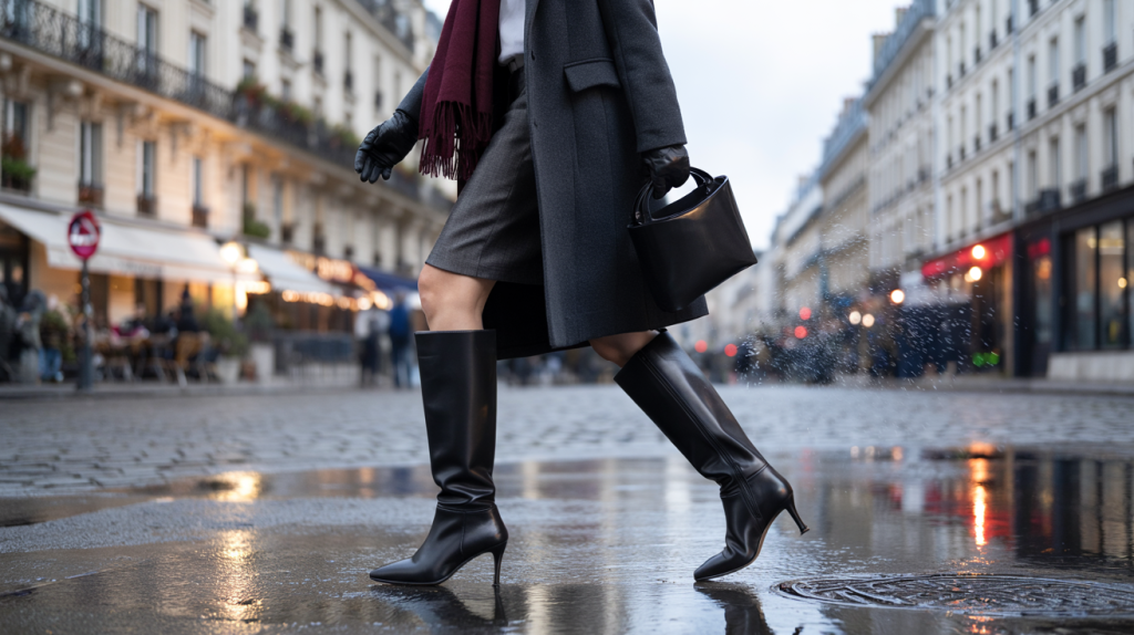 Philippine Leroy-Beaulieu bottes hiver