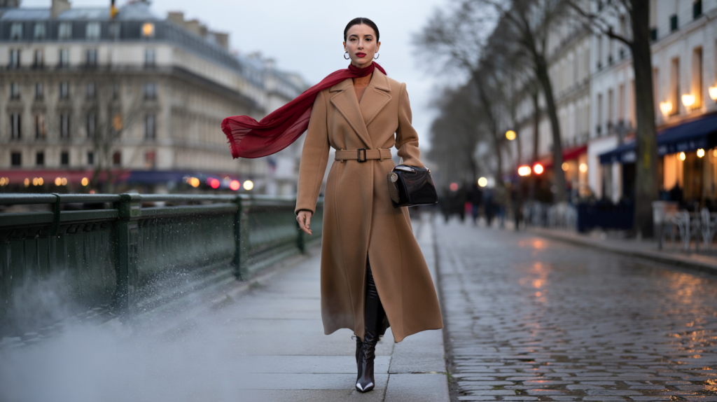 Philippine Leroy-Beaulieu manteau tendance hiver