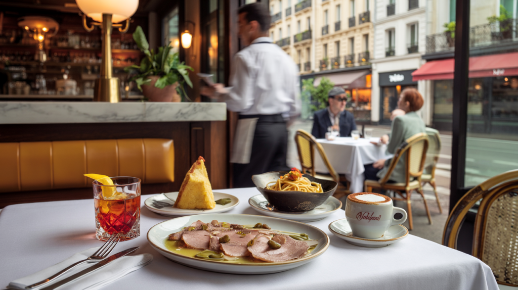 Restaurant italien Sant Ambroeus Paris