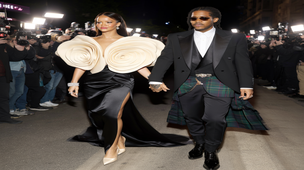 Rihanna et A$AP Rocky tapis rouge 2025