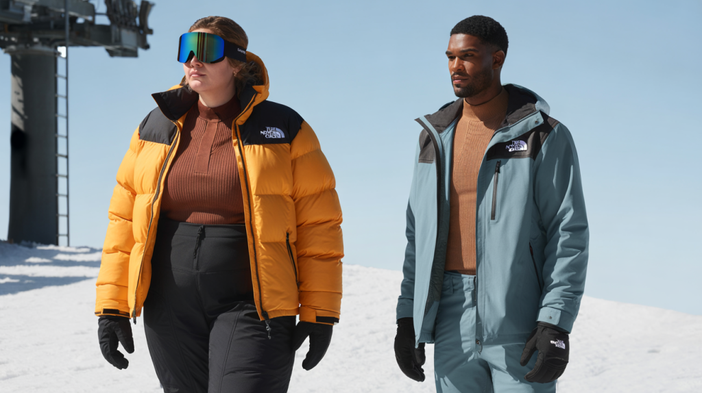 SKIMS x The North Face ligne sports d’hiver