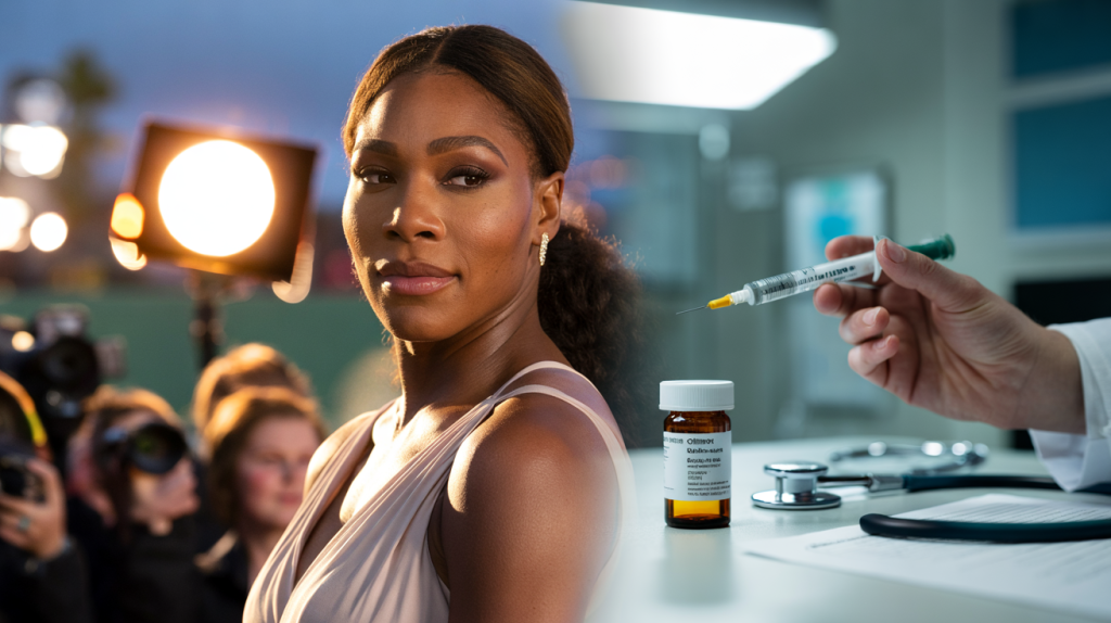 Serena Williams perte de poids médicaments