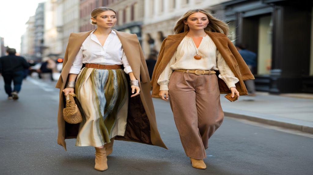 Style boho chic Ashley Olsen Sienna Miller