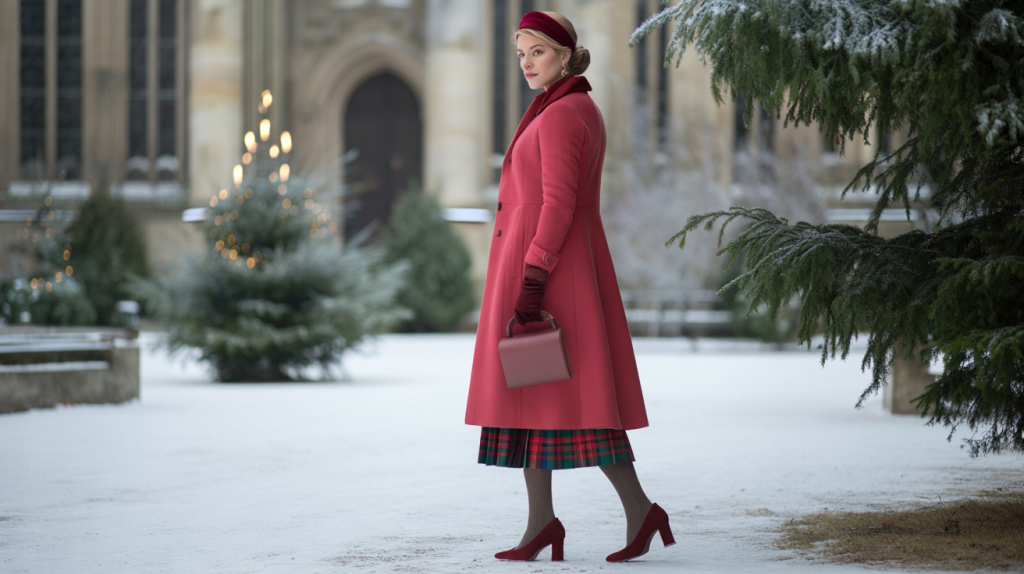 Style de Noël royal Kate Middleton