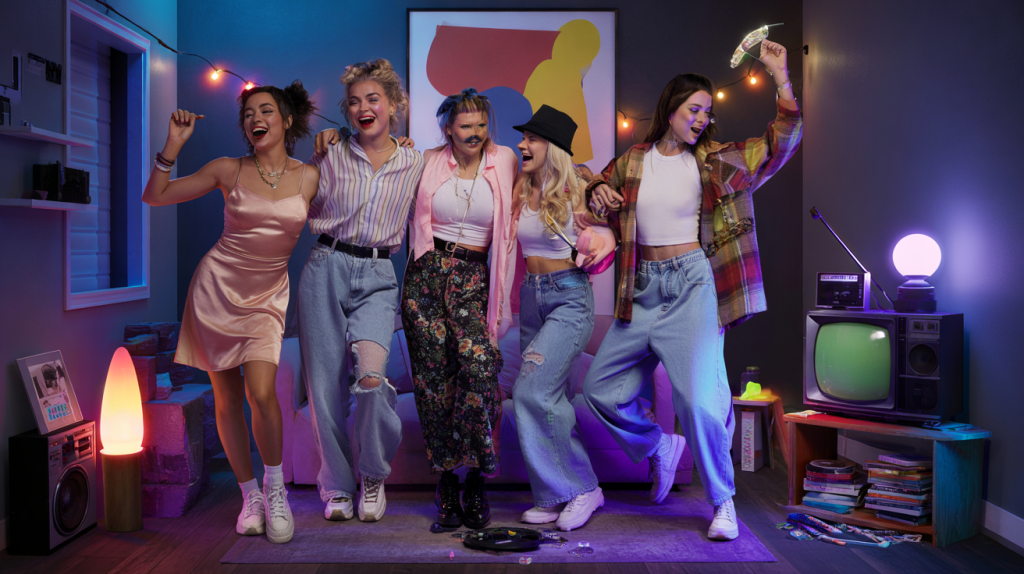 Tendance top des fêtes années 90