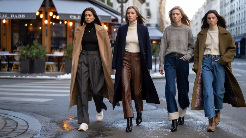 Tendances pantalons hiver femme