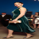 Tenue de fête glamour femme