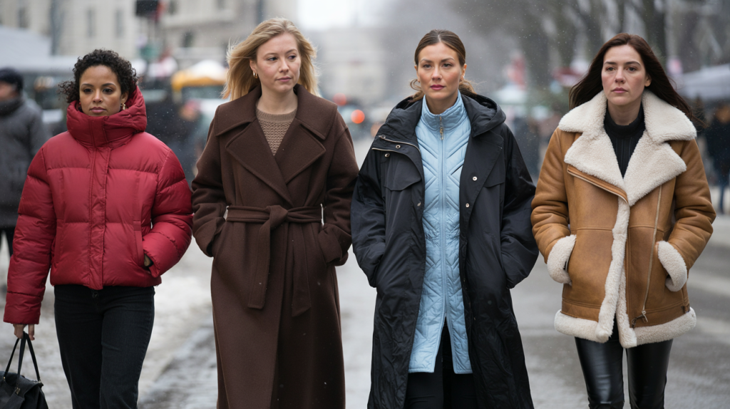 Vestes tendance hiver femme