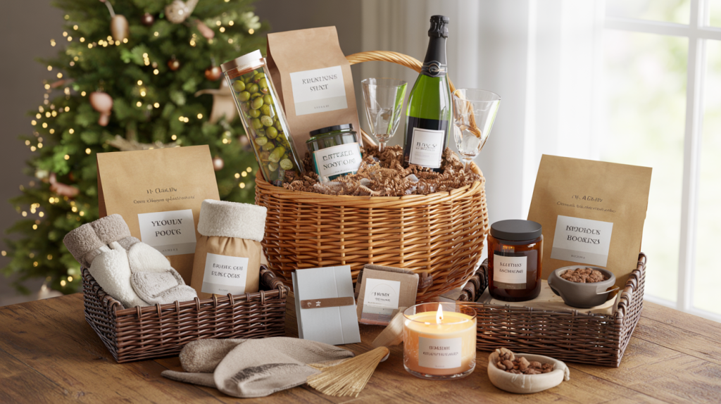 baskets à offrir pour Noël