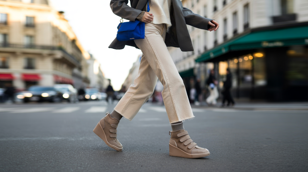 baskets compensées Isabel Marant tendance