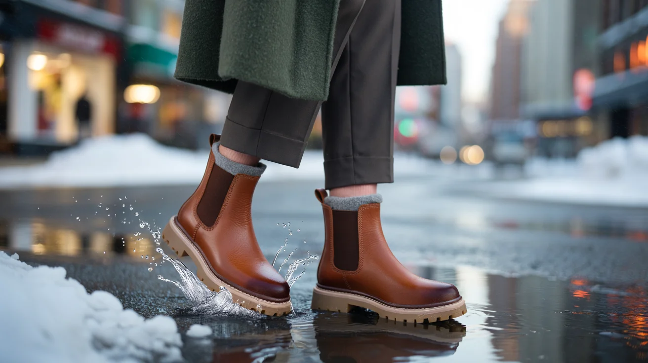 bottines chelsea femme hiver