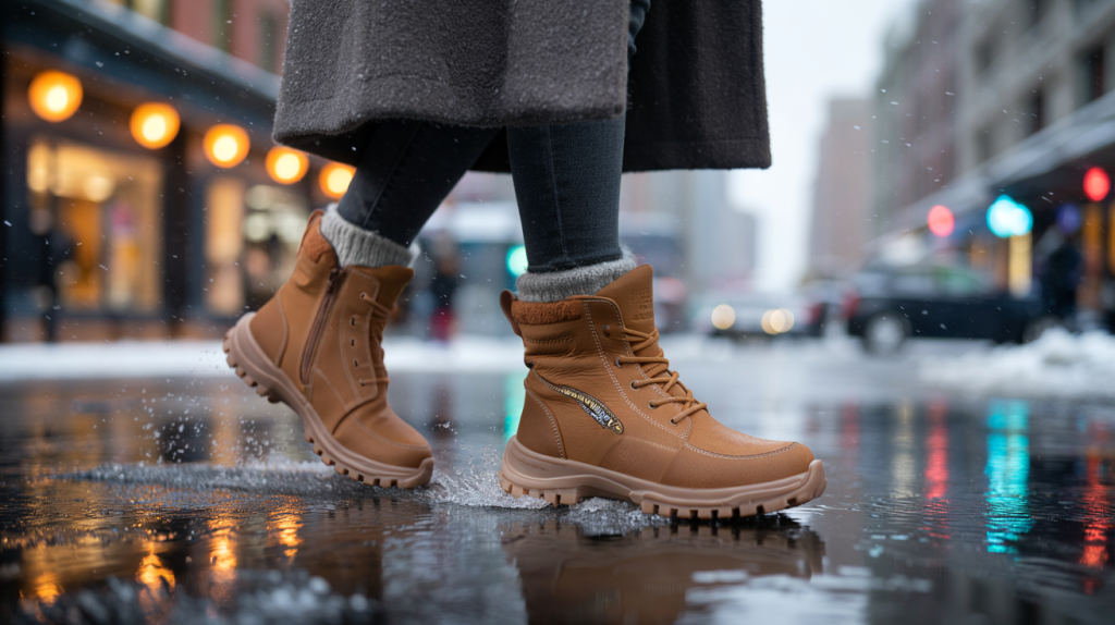 bottines hiver femme chaudes