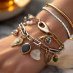 bracelet à breloques tendance