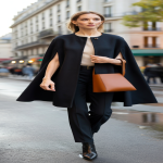 cape noire femme
