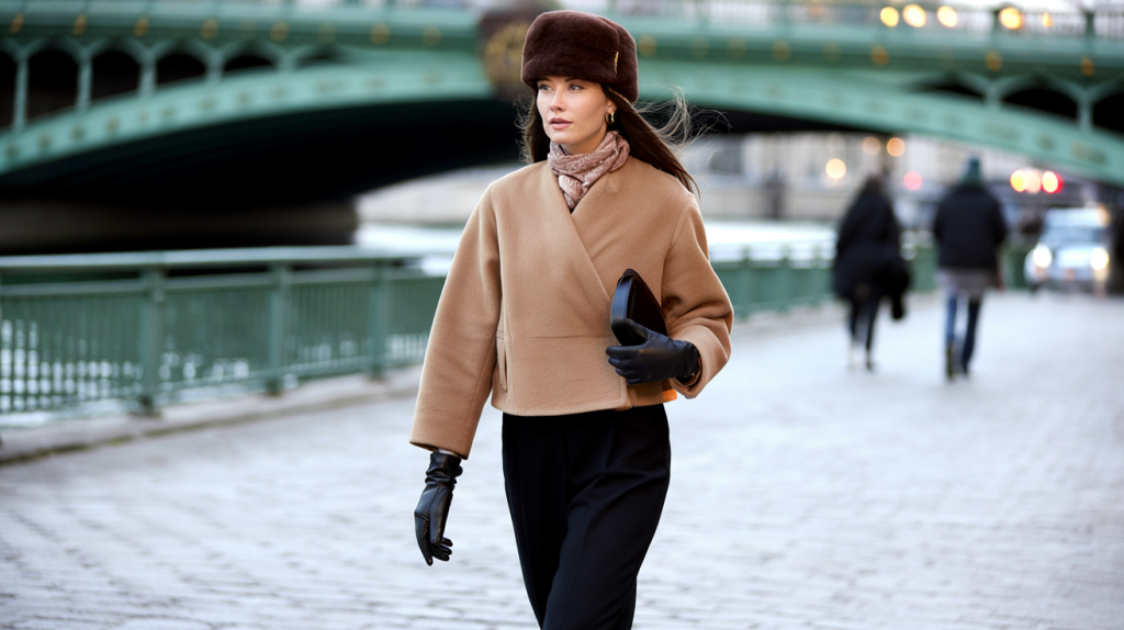 chapka femme style parisien