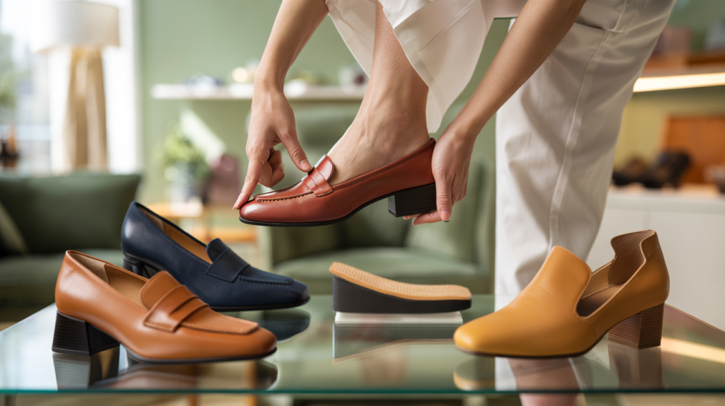 chaussures approuvées par les podologues femme