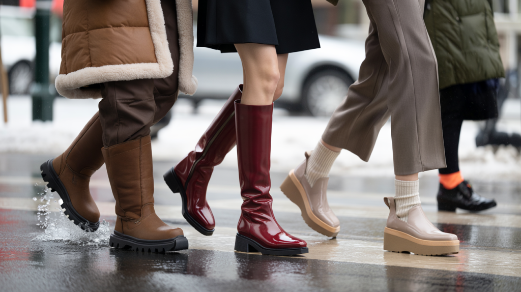 chaussures hiver femme tendance 2025