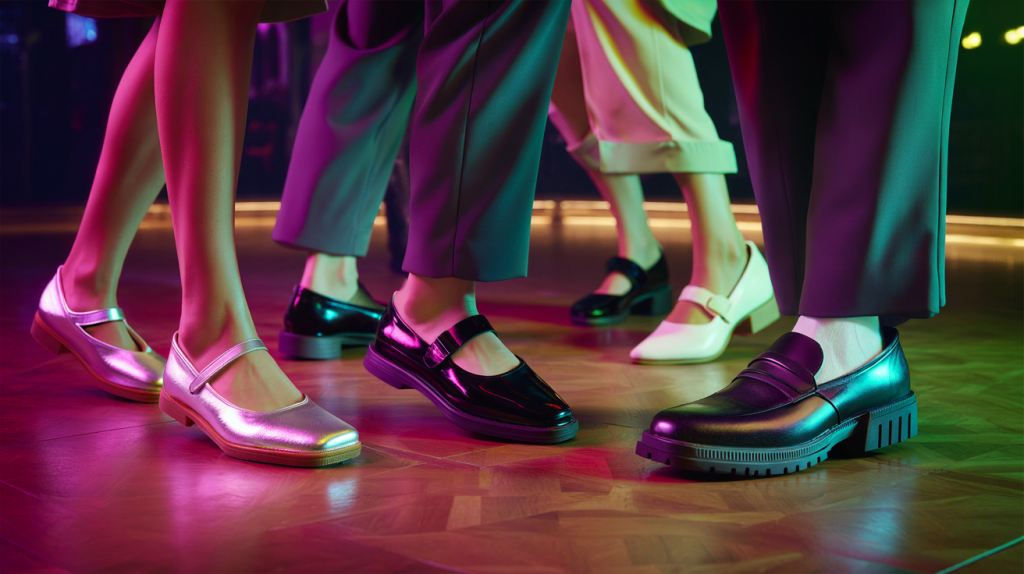 chaussures plates pour danser en soirée