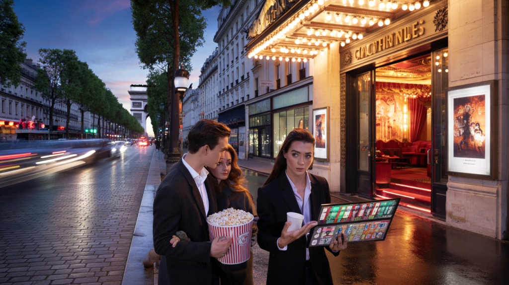cinéma près des Champs-Élysées