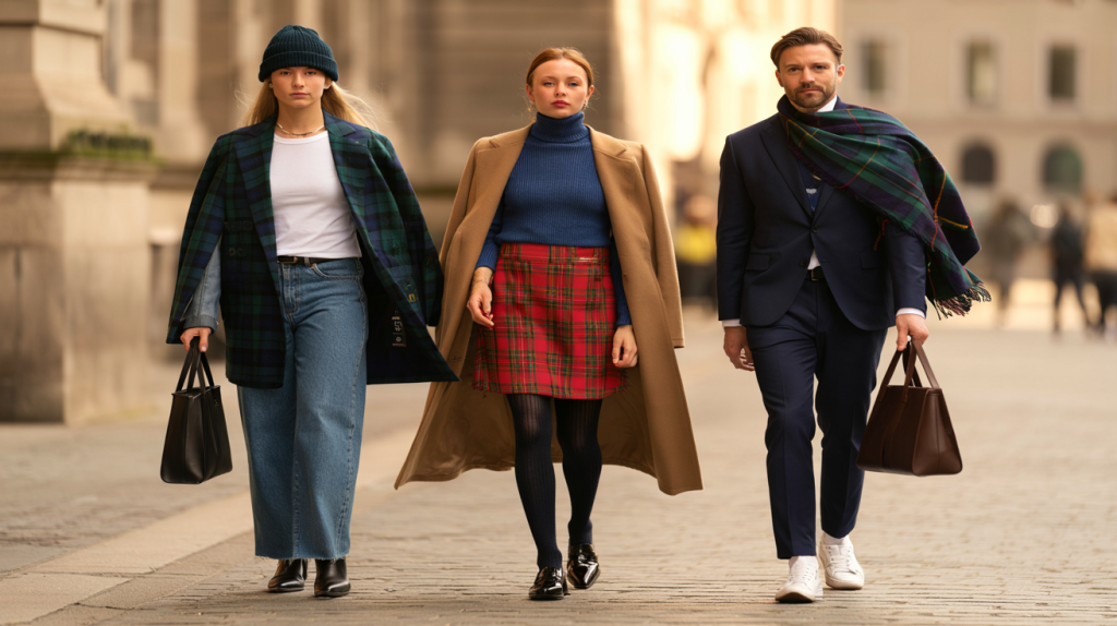 comment porter le tartan
