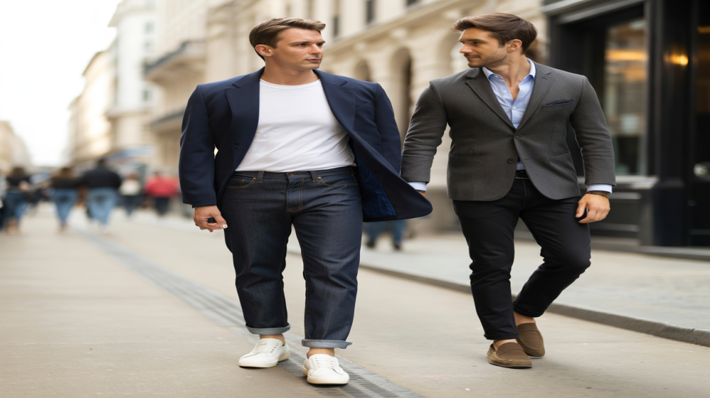 comment porter un blazer avec un jean