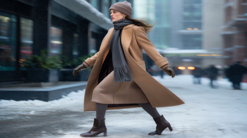 comment rester élégante quand il fait très froid