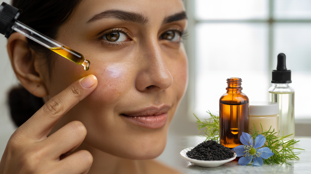 comment utiliser l’huile de nigelle pour la peau