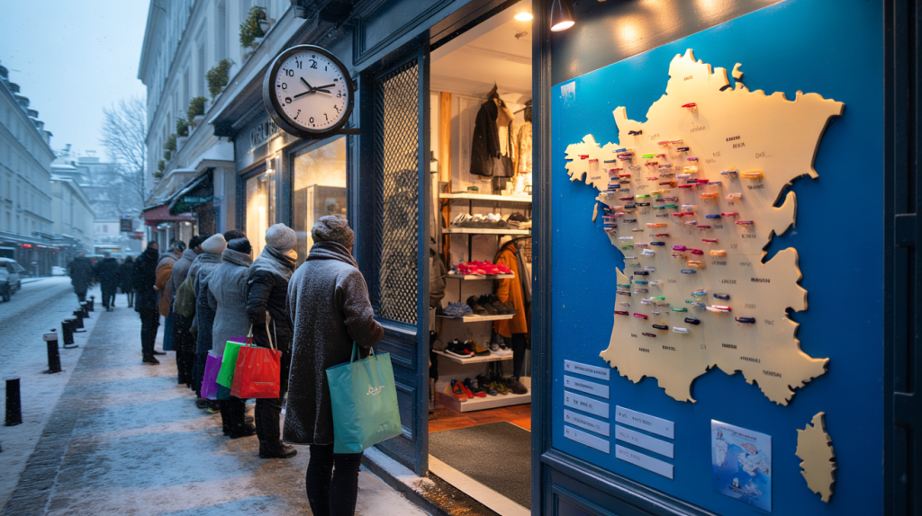 dates des soldes d’hiver 2026 par département