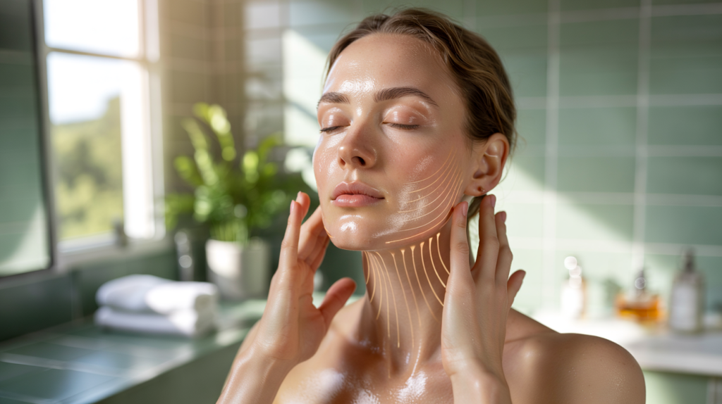 drainage lymphatique visage éclat du teint