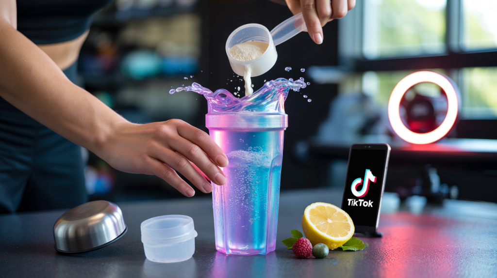 eau protéinée TikTok