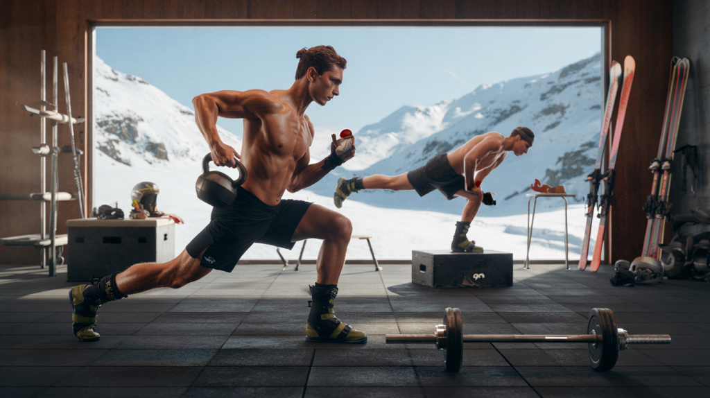 exercices de renforcement pour le ski