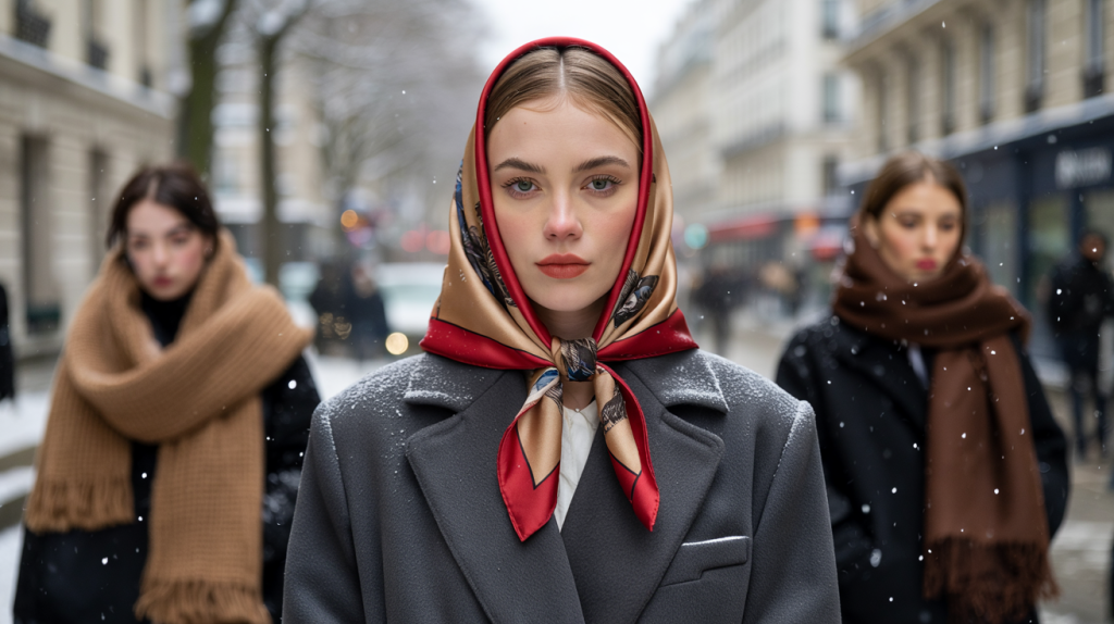 foulard tendance hiver 2024 2025