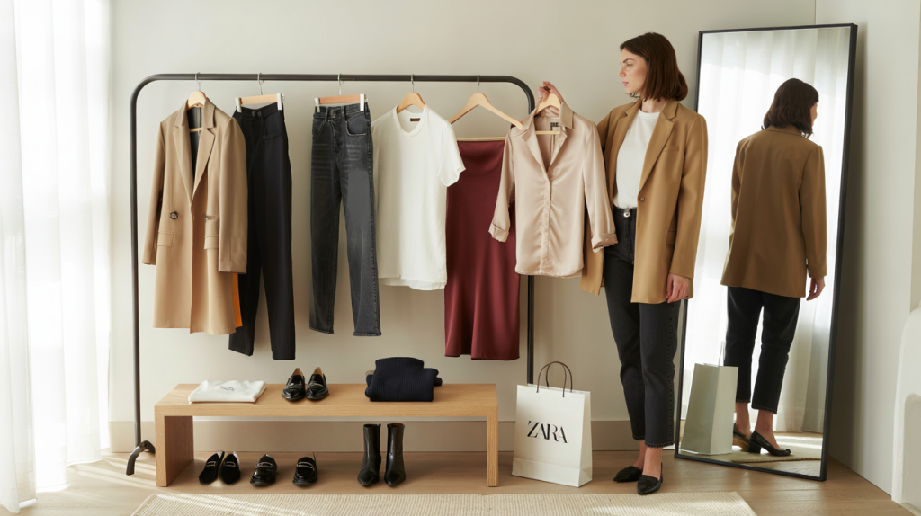 garde-robe capsule Zara