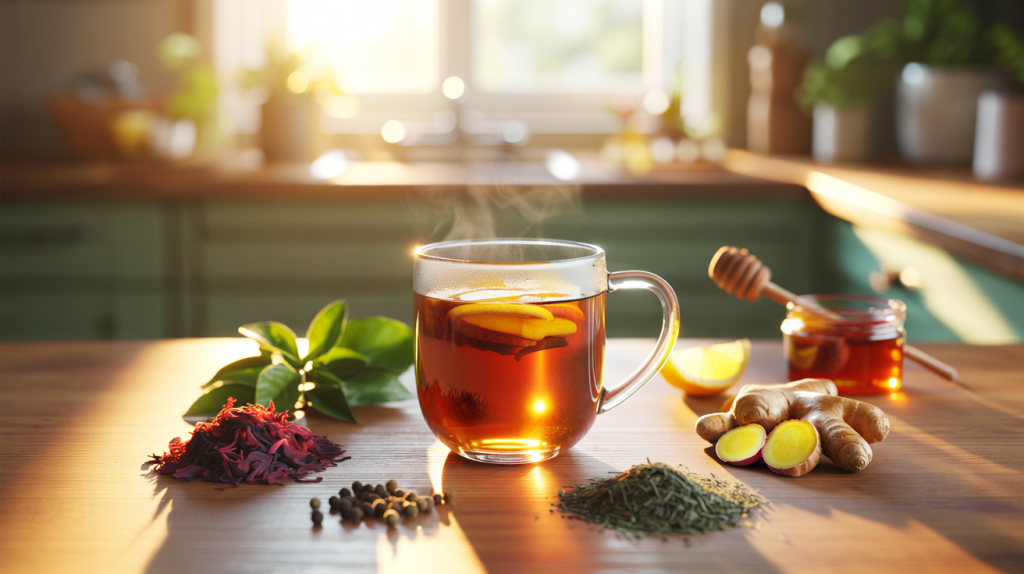 infusion anti-inflammatoire le matin