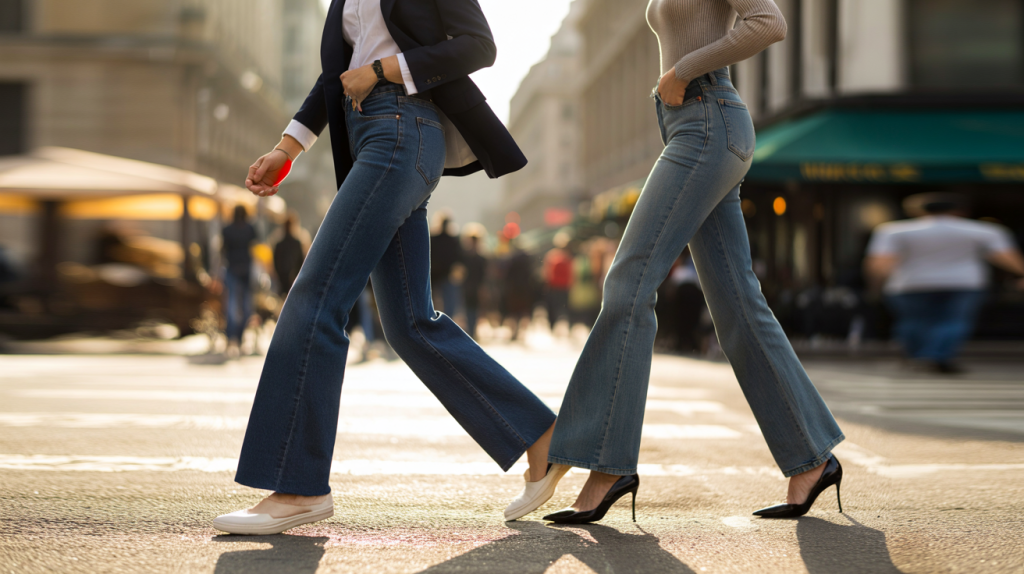 jean bootcut années 2000