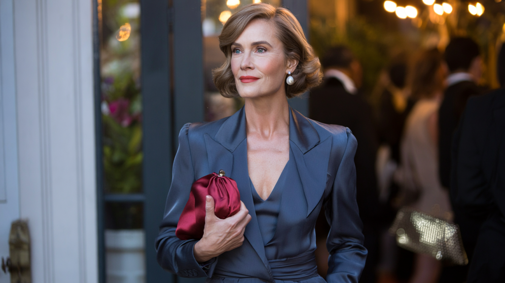 look de fête qui rajeunit après 40 ans