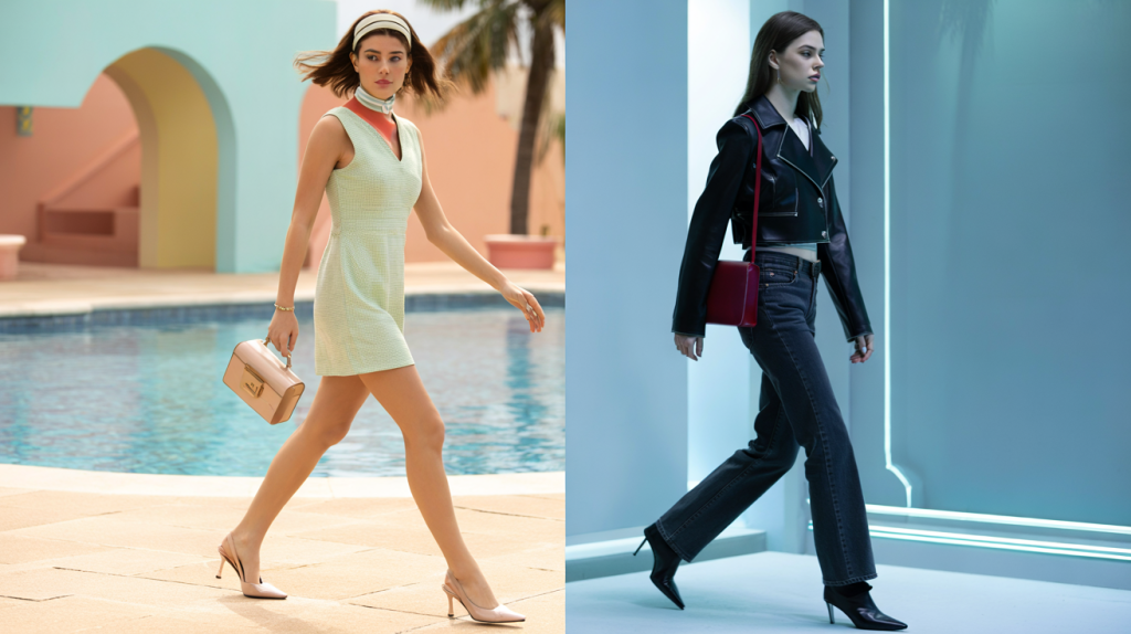 looks de Kaia Gerber à la télévision