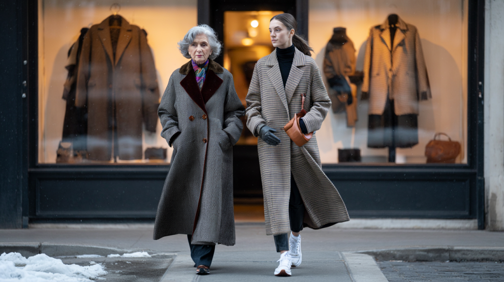 manteau de mamie tendance 2026