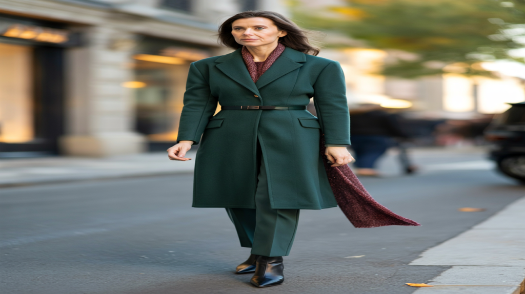 manteau taille basse femme