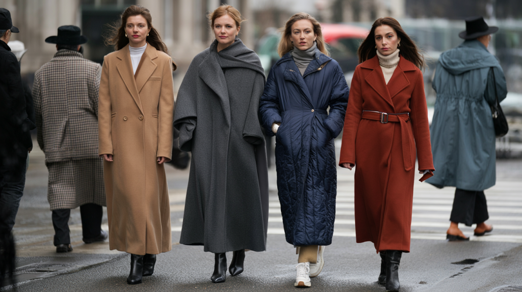 manteau tendance femme hiver 2024-2025