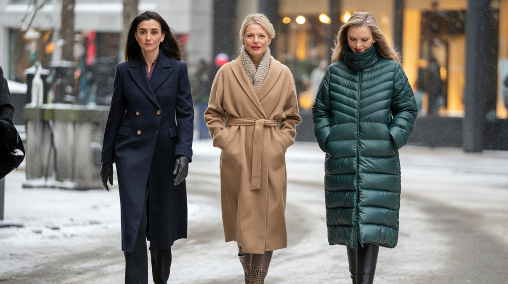 manteau tendance hiver femme 40 ans