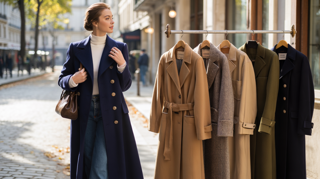 manteau vintage femme